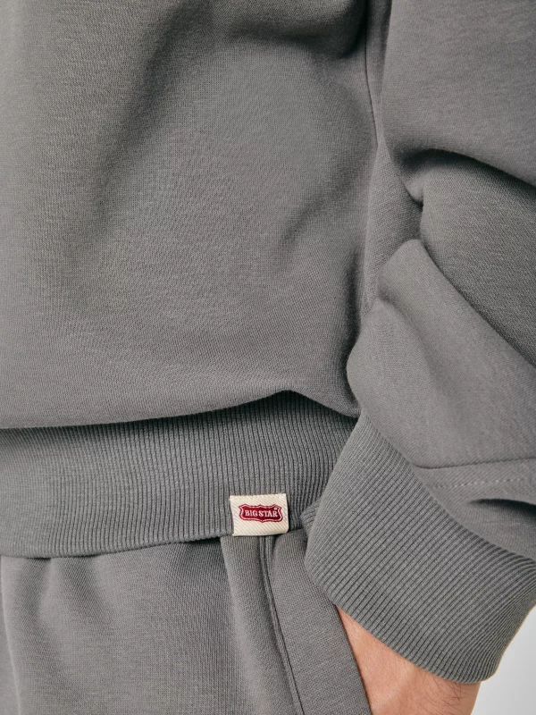 Bluza męska oversize szara Mihael 903