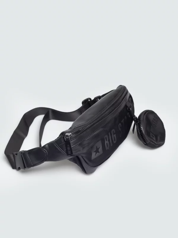 Saszetka typu nerka czarna KK574060 906