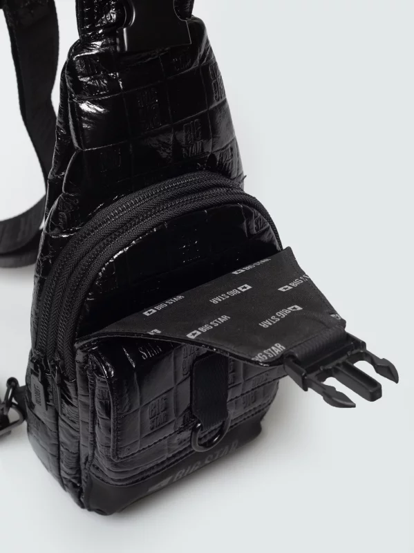 Torba unisex na ramię czarna OO574145 906