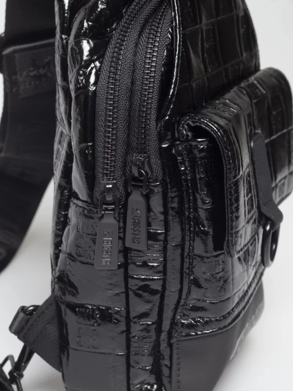Torba unisex na ramię czarna OO574145 906