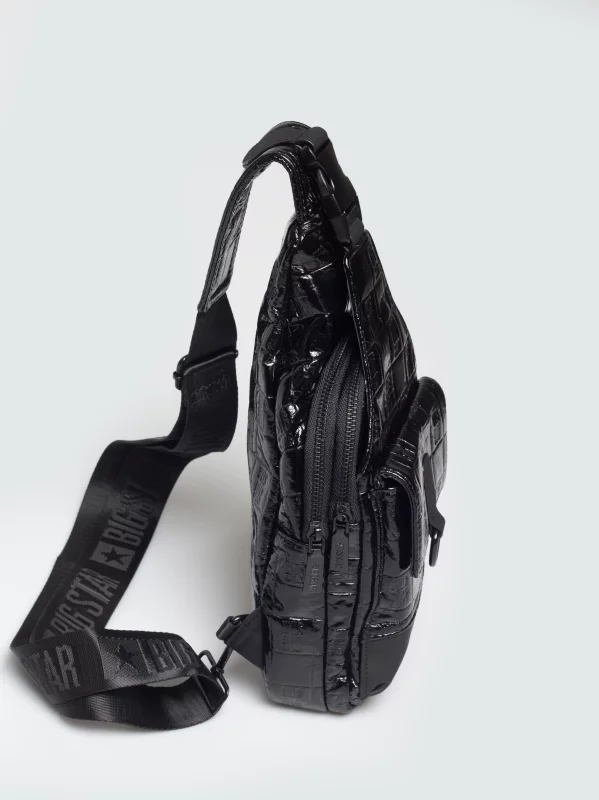 Torba unisex na ramię czarna OO574145 906