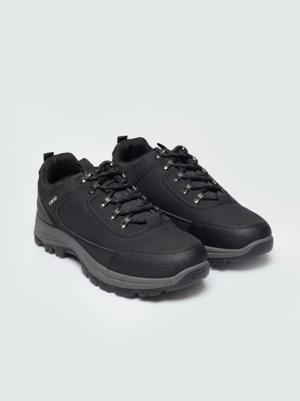 Buty męskie trekkingowe czarne UU174186 906