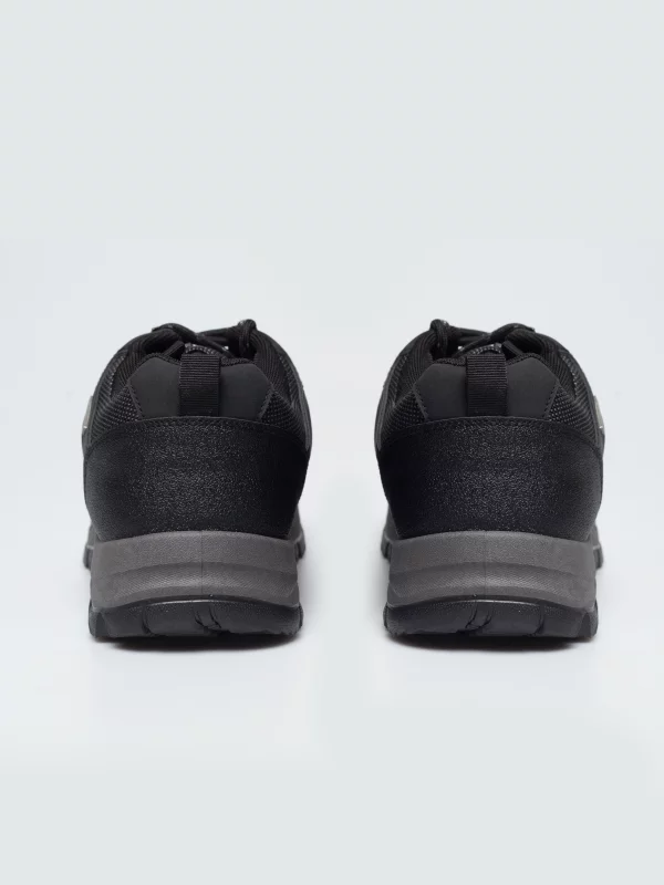 Buty męskie trekkingowe czarne UU174186 906