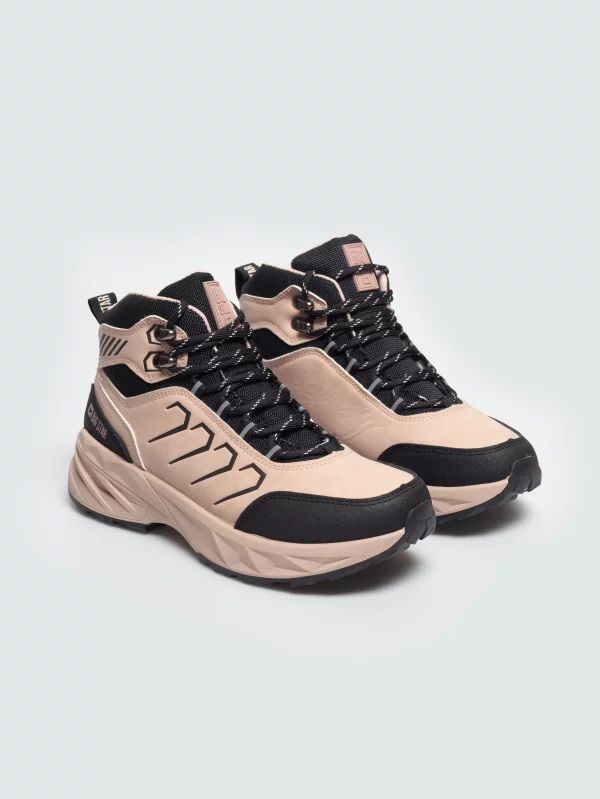 Buty damskie trekkingowe różowe UU274806 601