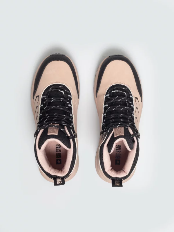 Buty damskie trekkingowe różowe UU274806 601