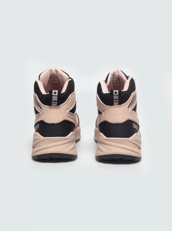 Buty damskie trekkingowe różowe UU274806 601