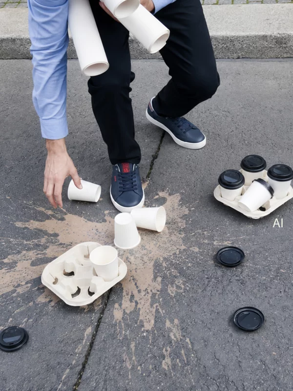 Sneakersy męskie granatowe UU174039 403