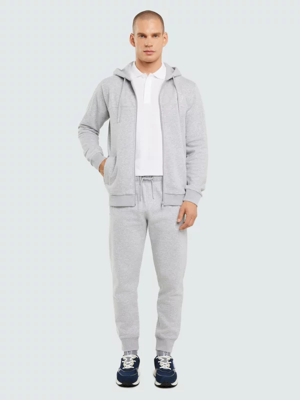 Bluza męska z kapturem szara Ajron 901/ Kersyn 901
