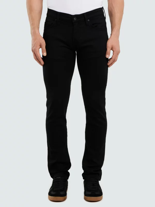 Jeansy męskie skinny czarne Jeffray 915