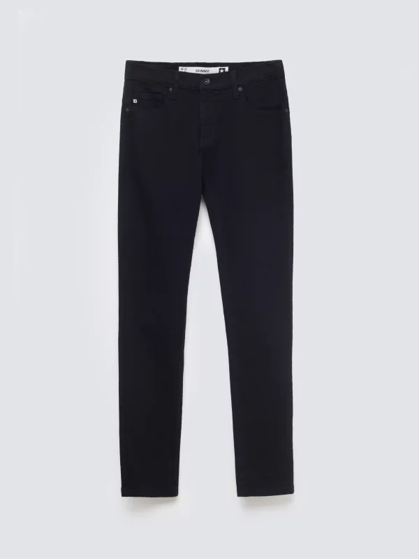 Jeansy męskie skinny czarne Jeffray 915