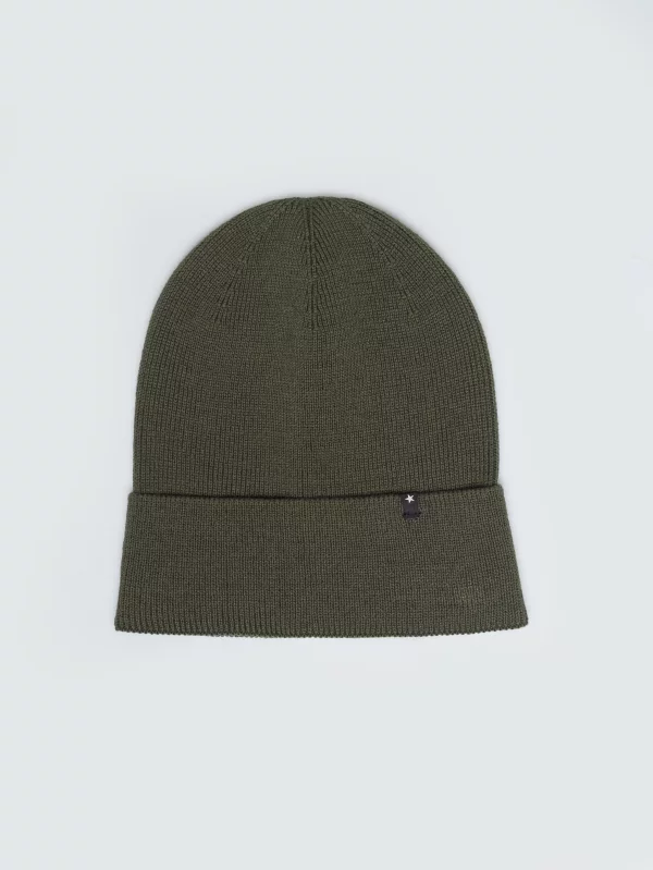 Czapka męska z wełną khaki Fogis 303