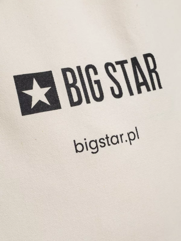Torba duża z logo BIG STAR kremowa Sanza 102