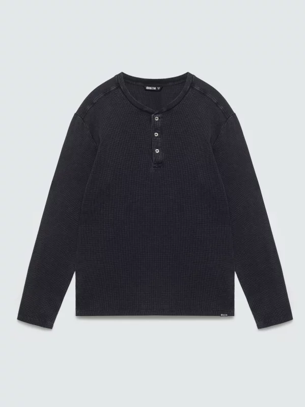 Koszulka męska z długim rękawem longsleeve czarna Merrts 906